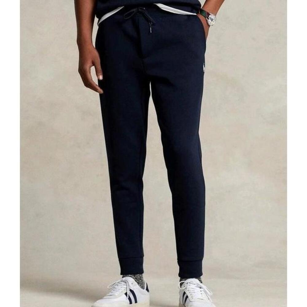 $125 Polo Ralph Lauren Double-Knit Jogger – Size L Navy Blue - Picture 1 of 10